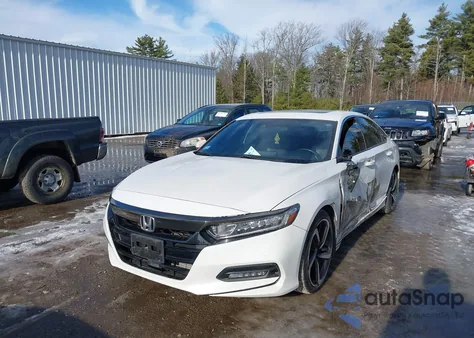 2019 Honda Accord Sport 2.0T z USA, uszkodzony, nr VIN 1HGCV2F37KA008347